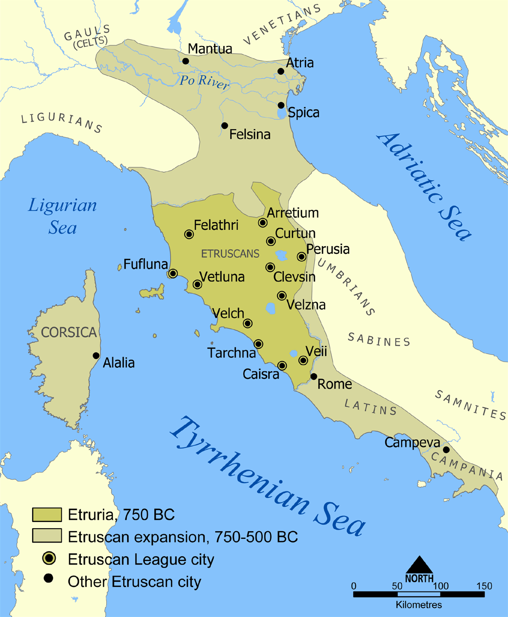 Harta Etruriei